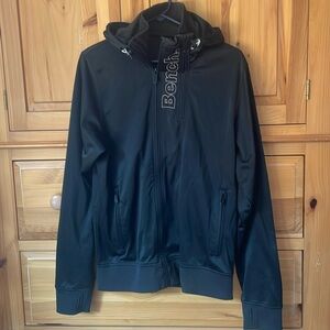 GUC Bench black zip up hoodie